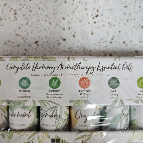NIB RESVERALIFE Complete Harmony Aromatherapy Essential Oils Set of 6 - Picture 11 of 12